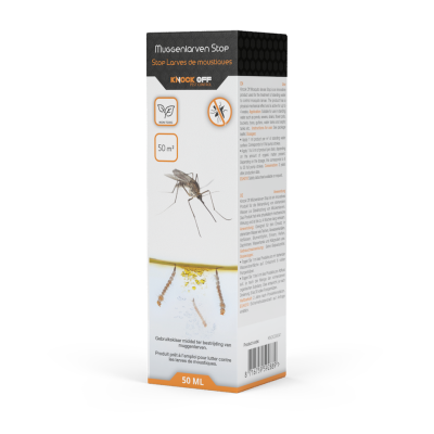 Knock off muggenlarven stop - Anti muggenlarven